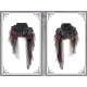 Blood Supply Legacy of the Undead Asymmetric Tulle Skirt(Full Payment Without Shipping)
